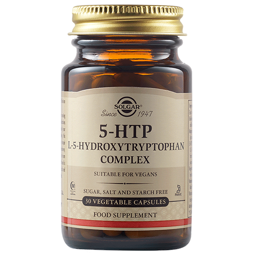 5HTP L5HYDROXYTRYPTOPHAN COMPLEX VEGETABLE CAPSULES Solgar